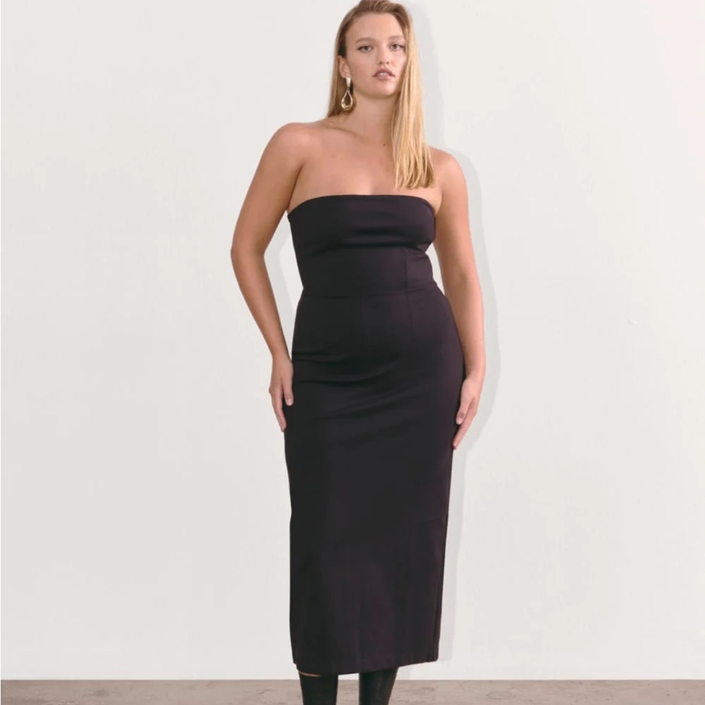 Everlane the dream strapless dress